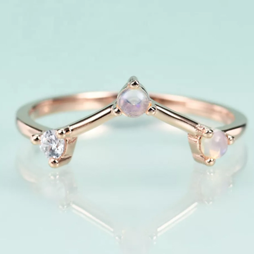 Lesuie Opal ring set 